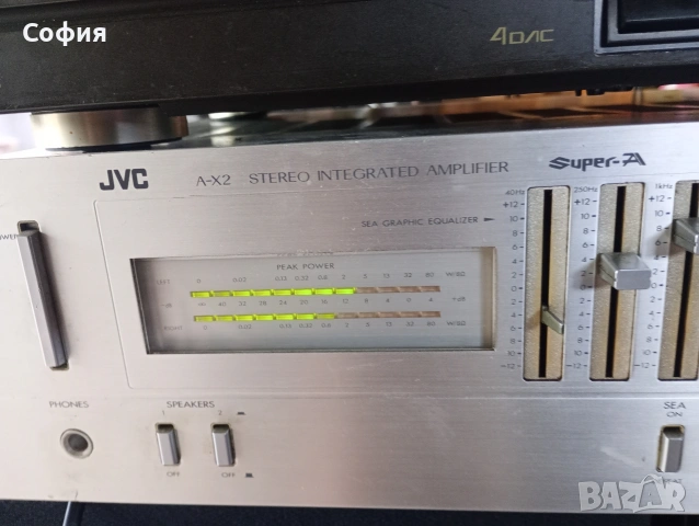 Усилвател JVC A-X2 super A., снимка 6 - Ресийвъри, усилватели, смесителни пултове - 53092025