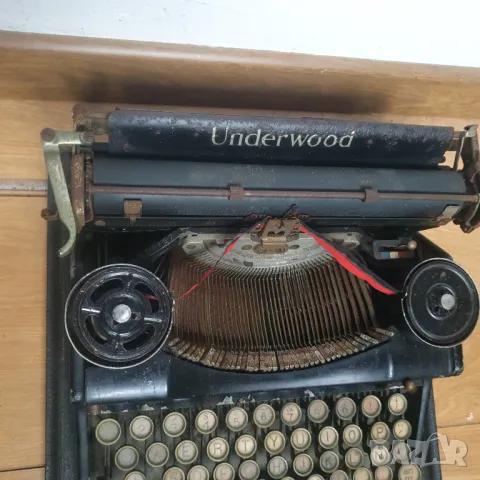 Пишеща машина "Underwood" 1929г, снимка 2 - Антикварни и старинни предмети - 50428706