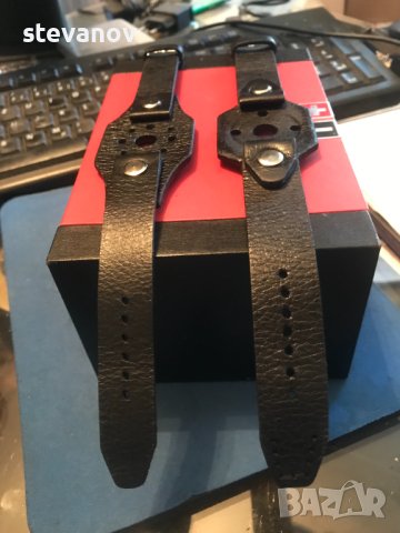 естестведна кожа размер 20мм 19мм модел гривна, снимка 3 - Каишки за часовници - 42447818