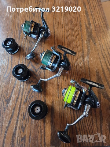 Макари за риболов FL DN 8000 с разервни шпули, снимка 2 - Макари - 53174025