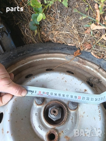 Джанти 13цола 3болта Ситроен - Пежо 2броя, снимка 6 - Гуми и джанти - 47086297