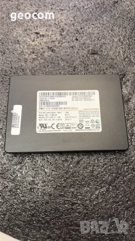 512GB SSD Samsung PM871 2.5" (S-ATA III,TLC,540/510Mbps)