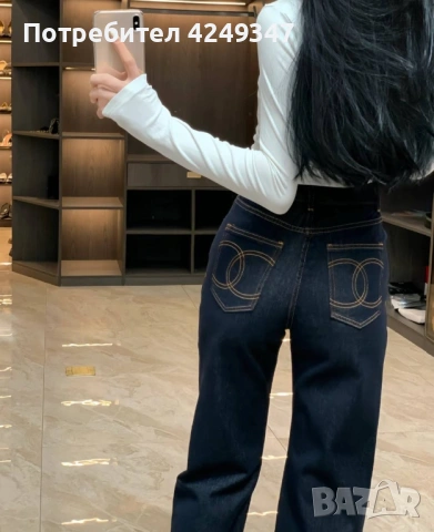 Дънки Chanel, снимка 3 - Дънки - 54020489