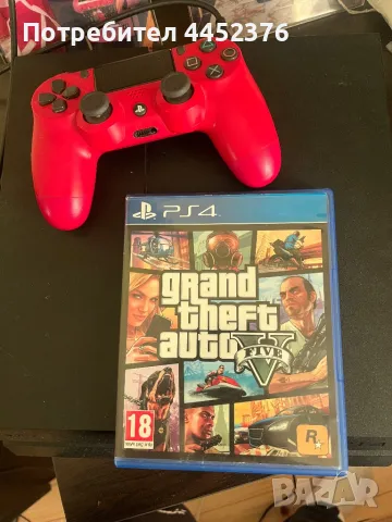 Playstation 4 1 trb + gta 5, снимка 1