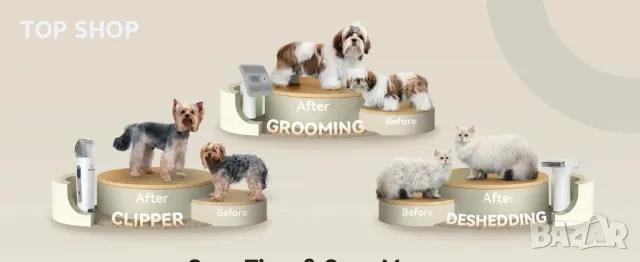 Професионален комплект за груминг- OneisAll D83  , снимка 6 - За кучета - 48508383