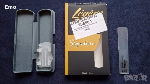 Платък за тенор саксофон Legere Signature Tenor Saxophone 2.0 , снимка 2 - Духови инструменти - 53245046