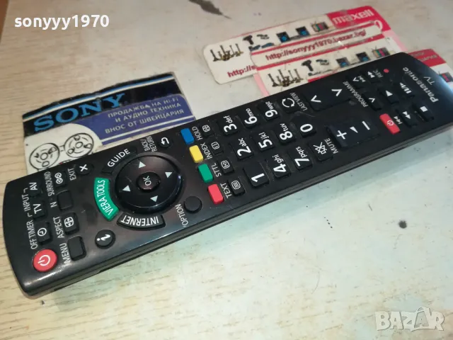PANASONIC TV REMOTE-ВНОС SWISS 1102250932, снимка 9 - Дистанционни - 49072594