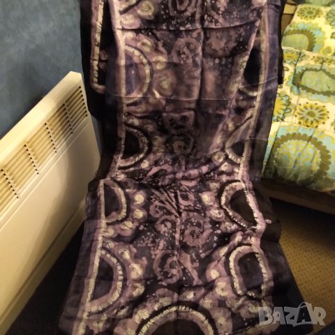 100% КОПРИНА Индийски шал ръчно рисуван  НАМАЛЕНИЕ 