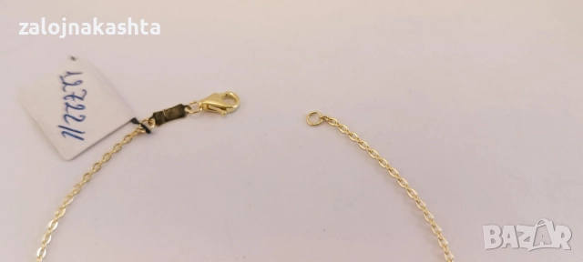 Нова-Златна гривна-1,92гр/14кр, снимка 5 - Гривни - 52732988