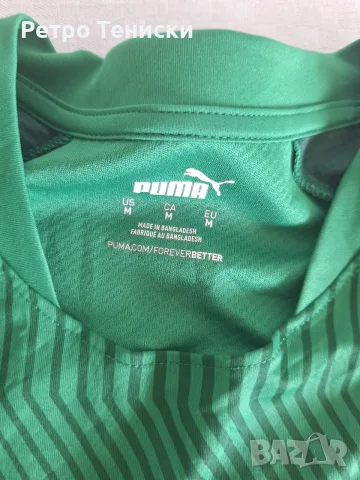 Тениска Rapid — Тренировъчен PUMA — Мъже размер M Зелено, снимка 5 - Тениски - 56319269