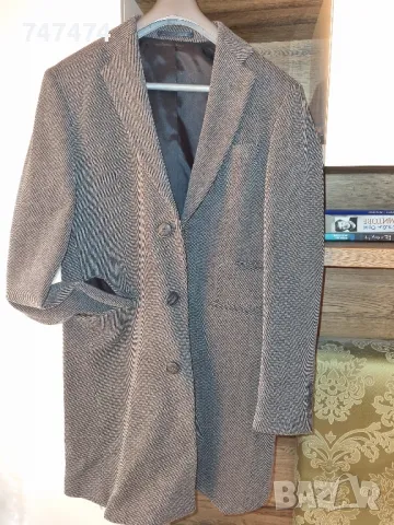 Палто BITSIANI, размер 50, 100% вълна, снимка 2 - Палта - 47566818