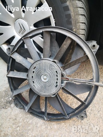Вентилатор, перка, Ел. Двигател за охлаждане радиатор климатик Citroën Ситроен 1.6 HDI Пежо Peugeot , снимка 3 - Части - 36850846