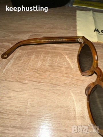 Слънчеви очила Moscot Lemtosh Linen Frame Dark Green Lenses, снимка 4 - Слънчеви и диоптрични очила - 53930943