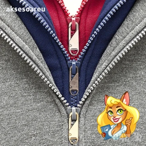 Нови 15 бр. метални подвижни дръжки за ципове за незабавен ремонт „Направи си сам“ замяна на цип, снимка 7 - Други - 53110809