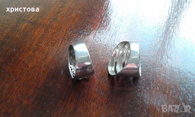 Дам.сребърни пръстени, снимка 8 - Пръстени - 39119504
