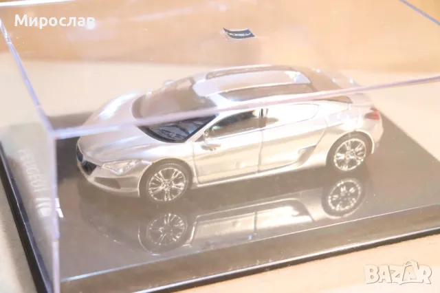 1:43 NOREV PEUGEOT RC HYBRID 4 КОЛИЧКА ИГРАЧКА МОДЕЛ, снимка 8 - Колекции - 49742697