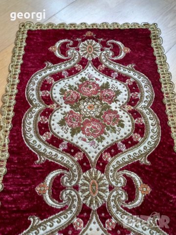 Ретро сърмена покривка  10/4, снимка 5 - Декорация за дома - 35655087