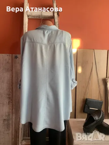 🩵🩵🩵 Oversized дънкова риза Mis Etam🩵, снимка 2 - Ризи - 50236860