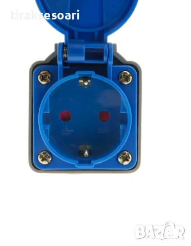 Преходник адаптер от Шуко към Еврокуплунг за кемпери каравани ремарке, снимка 5 - Аксесоари и консумативи - 49456306