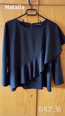 Страхотна блуза-"Zara Basic", снимка 3 - Туники - 42851042