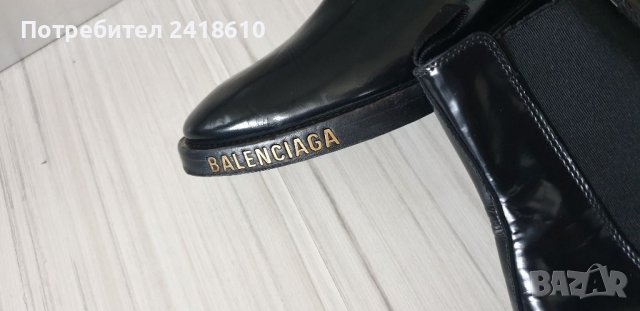 Balenciaga Leather Ankle Boots Women Women Size 38/24см ОРИГИНАЛ! Дамски Кожени Боти!, снимка 6 - Дамски боти - 39456353