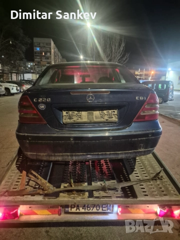 Mercedes c220 w203 150кс на части, снимка 4 - Автомобили и джипове - 52979451