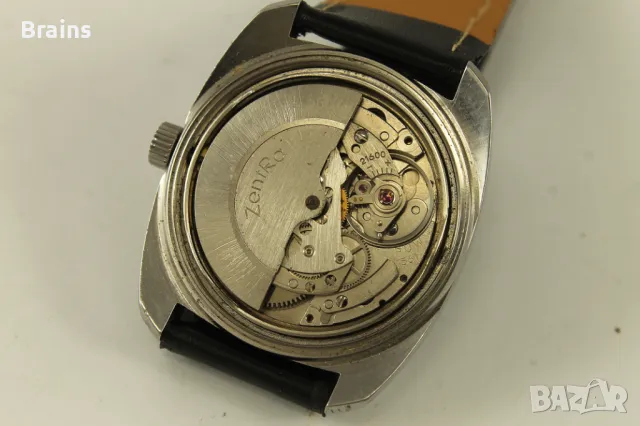 1960's ZENTRA SAFARI Automatic Немски Стоманен Военен Часовник, снимка 8 - Антикварни и старинни предмети - 50031338