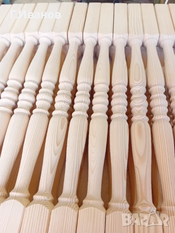 Струговани изделия ,крака за мебели  и балюстри за парапет,и тераси, снимка 2 - Други - 26176842