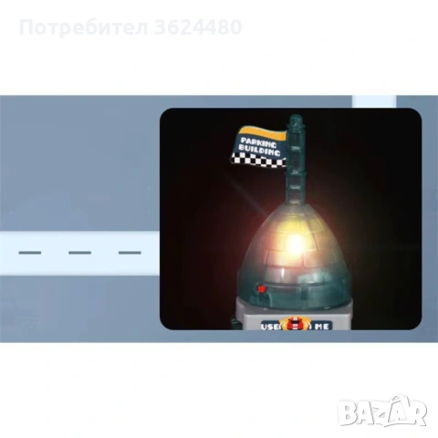 Многоетажен Паркинг с 4 Нива за Деца 4798, снимка 2 - Коли, камиони, мотори, писти - 53359178