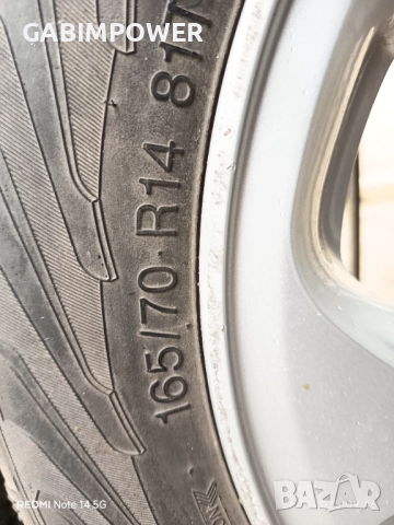 Джанти Нисан 4х100 тойота Ярис , снимка 3 - Гуми и джанти - 52183271