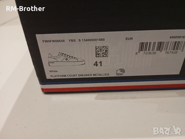 Дамски кецове Tommy Hilfiger , снимка 4 - Кецове - 53217504