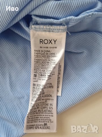 Roxy дамска блуза с къс ръкав, снимка 8 - Тениски - 50588875
