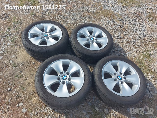 4броя алуминиеви джанти с гуми за BMW 3 серия, снимка 6 - Гуми и джанти - 42444710