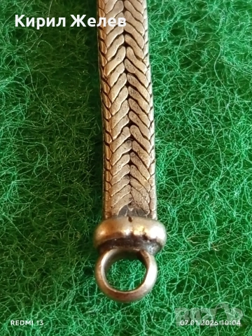 Сребърна гривна Византийски стил Рето бижу ювелирна изработка 42540, снимка 7 - Гривни - 53016033