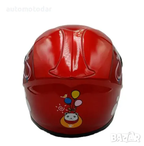 Детска мото каска шлем за мотор скутер, снимка 2 - Аксесоари и консумативи - 49543074