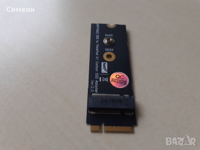 Lenovo x1 Carbon SSD Adaprer, снимка 2 - Части за лаптопи - 54063871