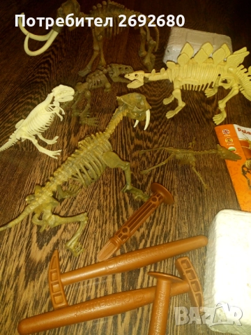 Детски игри Clementoni "Палеонтолози","Месоядни растения","Фосили на Ти-рекс", снимка 7 - Други игри - 43790079