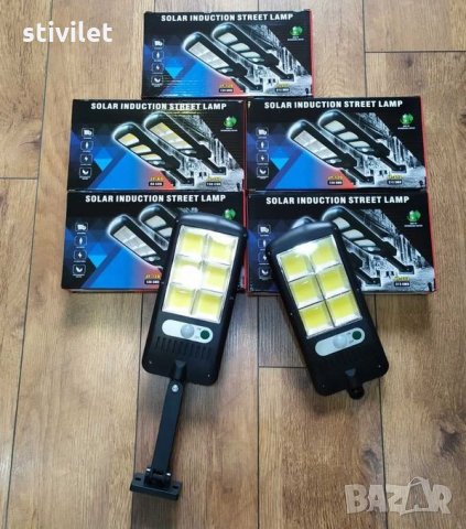 Соларна LED Лампа + Датчик движение безплатна доставка до офис на ЕКОНТ., снимка 3 - Соларни лампи - 30909137