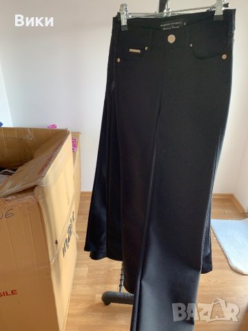 AMN дамски черен панталон, снимка 6 - Панталони - 39601208