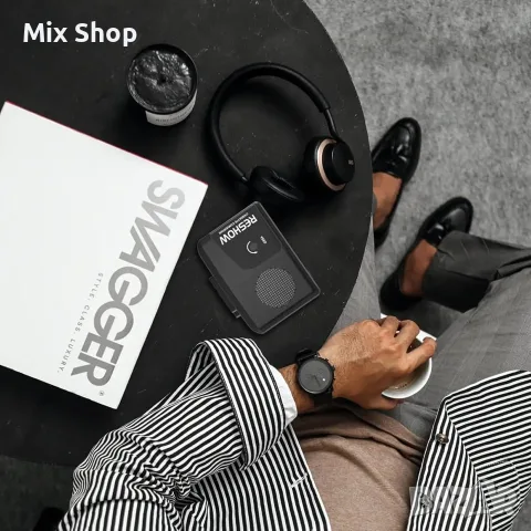 Нов Reshow Walkman касетофон към MP3 цифров конвертор с намаляване на шума,преносим касетофон, черен, снимка 5 - Радиокасетофони, транзистори - 55979489
