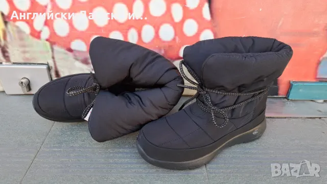 Английски дамски оригинални апрески Skechers, снимка 4 - Дамски апрески - 48472566