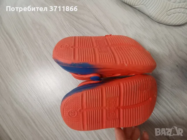 Лот пантофи 23 и 24 номер , снимка 7 - Бебешки обувки - 56531094