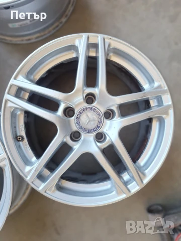 АЛУМИНИЕВИ ДЖАНТИ ЗА МЕРЦЕДЕС -5Х112Х66.6-16 цола, снимка 4 - Гуми и джанти - 50779677