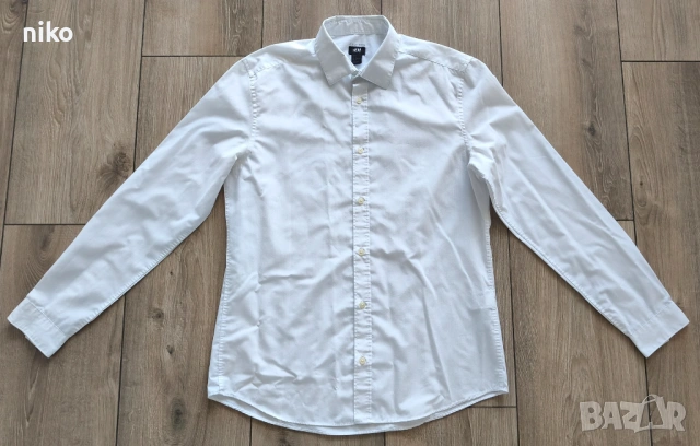2 бр. мъжки ризи H&M, размер L, снимка 4 - Ризи - 54092577