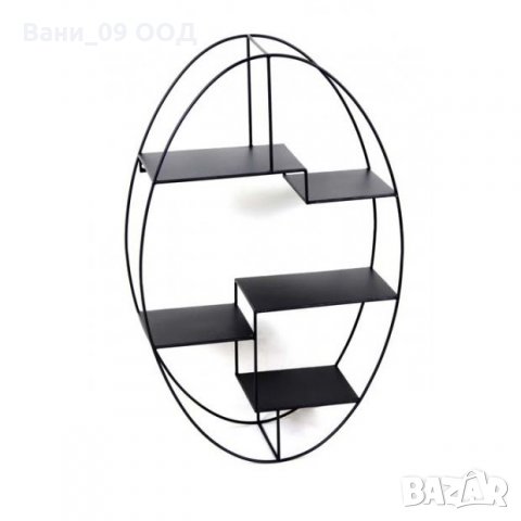 Голяма елипсовидна етажерка, снимка 3 - Етажерки - 35641407