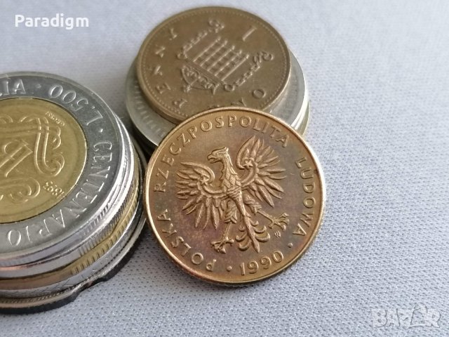 Монета - Полша - 10 злоти | 1990г., снимка 2 - Нумизматика и бонистика - 40384334