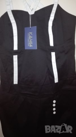 Дамска рокля черно с бяло „Ками” намалена на 22.00лв, снимка 3 - Рокли - 19784786