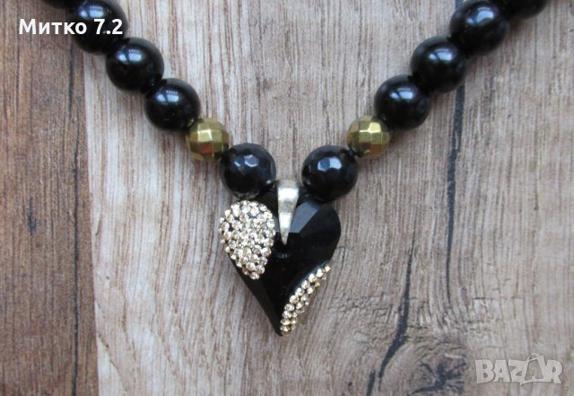 колие от оникс, снимка 6 - Колиета, медальони, синджири - 32110963