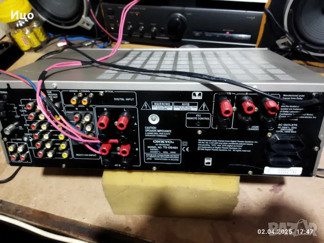 Onkyo AV receiver TX-DS484., снимка 12 - Ресийвъри, усилватели, смесителни пултове - 49744136