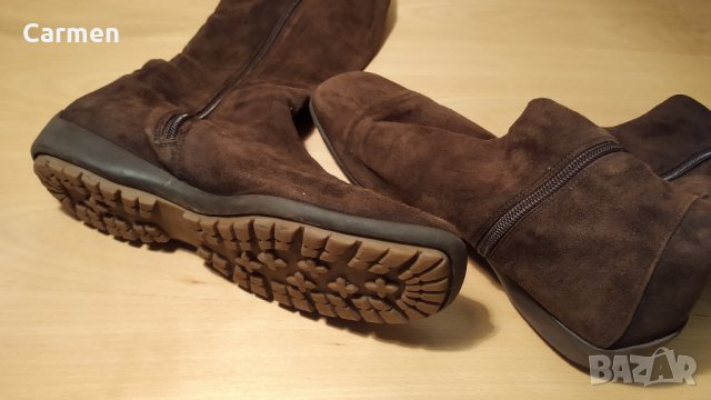 Maripé италиански ботуши от естествена кожа /набук, снимка 7 - Дамски ботуши - 31277805